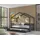 Vipack Hausbett Dallas 90 x 200 cm Kiefer massiv grau