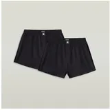 G-Star ELM Boxershorts schwarz L 2er Pack