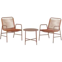 gartenundmoebel.de Balkonmöbel-Set Andorra ¦ orange