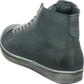 Andrea Conti Damen High Top Sneaker Schnürer Leder dynamisch 0341500, Grau,40 EU