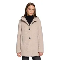 GIL BRET Wolljacke mit Kapuze in Light sand), 46