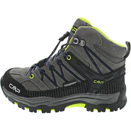 CMP Rigel Mid WP Kinder Graffite/Marine 33