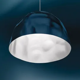Foscarini Bump 1-flg. 38 cm blau Kunststoff
