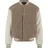 URBAN CLASSICS Teddy Collegejacke Dunkeltaupe 3XL