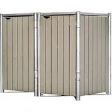 Hide Mülltonnenbox 240l natur grau