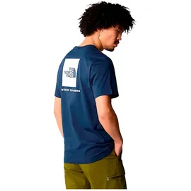 The North Face Redbox Nse Kurzarm-t-shirt - Summit Navy / TNF White - S