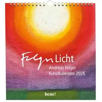 Bene! kalender Wandkalender 2026: Licht Andreas Felger / bene!