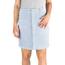 denimfy Damen Mini Cord Rock DFAlina Knopfleiste L