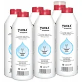 Butlers-Best Yloxa KRISTALLKLAR - Wasserzusatzkonzentrat für Brunnen, Wasserwände, säulen, kaskaden und Vernebler im Innen- und Außenbereich - 6 x 250 ml Flasche