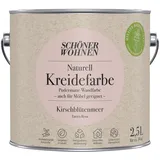 Wandfarbe Kreidefarbe Schöner Wohnen Zartes Rosa 2,5L + Farbroller-Set
