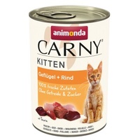 animonda Carny Kitten Geflügel & Rind 48x400 g