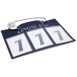 Kingsland Startnummern Classic 2er Pack Blau