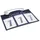 Kingsland Startnummern Classic 2er Pack Blau