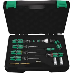 Wera 7443/12 Montageset für Reifendruckkontrollsysteme, 12-teilig - 05074746001