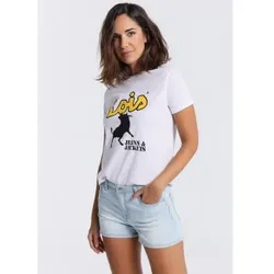 Lois Jeans für Damen. 211062340 Kurze Hose 133144 blau (32), Lässig, Baumwolle, Denim