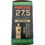 Maxxis Welter Weight Schlauch 27,5 x 1,5/1,75 Presta 48 mm schwarz
