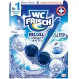 WC Frisch WC-Reiniger Duftspüler Blau Kraft Aktiv Chlor 50 g
