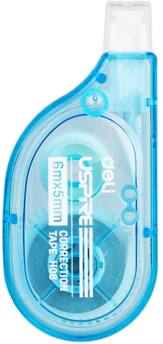 Deli EH08-BX Korrektur-Band 6 m Blau 12 Stück(e)