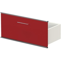 Kerkmann Schublade »Artline Transparent« rot