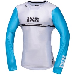 IXS Trigger 4.0, Trikot - Hellgrau/Türkis - XS