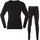 Bergans Allround Merino Baselayer Set Kids/Junior Schwarz 152