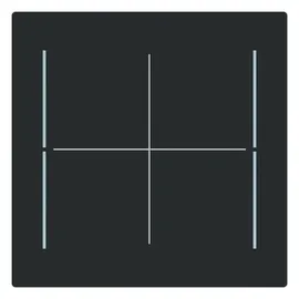 Busch-Jaeger Abdeckung, 4-fach LFW/A.4.70.11-45m