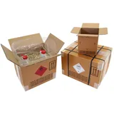 TransPak Gefahrgut-Karton 2-wellig, 390 x 390 x 430 mm, Inhalt 65 l, braun