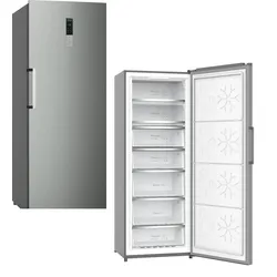 PKM Stand Gefrierschrank /  Kühlschrank  KSGS415 IX NoFrost 70cm breit, 380Liter EEK;E