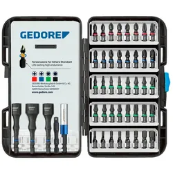 GEDORE Bit-Set, Torsions-Bit-Set 45-teilig - schwarz