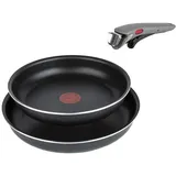 Tefal Pfannenset »Ingenio Essential«, 3-teilig, abnehmbarer Griff - B-Ware neuwertig