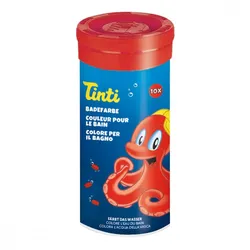 Tinti Badewasserfarbe Rot