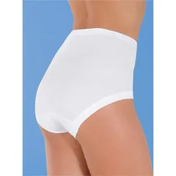 Taillenslip THIEME, Damen, Gr. 42, weiß, 100% Baumwolle, Unterhosen