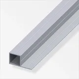KANTOFLEX alfer Quadratrohr, 1 Schenkel 2.5 m, 23.5 x 45.5 x 1.5 mm Alu blank