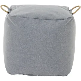 Siena Garden Sitz-Fußhockerstone Grey 46 x 48 x 46 cm Grau