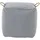 Siena Garden Sitz-Fußhockerstone Grey 46 x 48 x 46 cm Grau