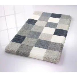 KLEINE WOLKE Caro Grau 70 x 120 cm