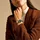 Fossil Scarlette Quarz Edelstahl 36 mm ES5388