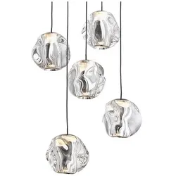 Loom Design - Ice Ball 5 Pendelleuchte Transparent