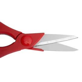 Zwilling Vielzweckschere 20 cm Edelstahl rot