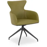 Armlehnstuhl bert plantagie IUNO STATIV (BHT 59x89.50x60 cm) - Bezug: Lederlook - BHT 59x89.50x60 cm