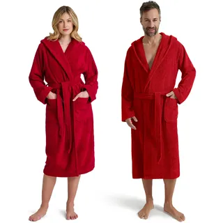 Möve Bademantel Superwuschel ruby S