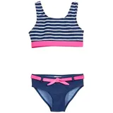 Playshoes UV-Schutz Bikini Ringel Blau 122/128