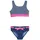 Playshoes UV-Schutz Bikini Ringel Blau 122/128