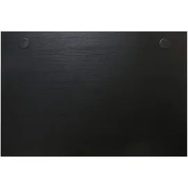 Stier Schreibtischplatte 140x80cm schwarz