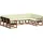 vidaXL Outdoor-Sofagarnitur 9-tlg. Natur/Creme Massivholz Akazie