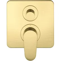 Hansgrohe Axor Citterio M UP-Wannen-Einhebelmischer, brushed brass