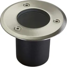 SO-Tech Bodeneinbaustrahler Edelstahl Ø 100 mm ohne Leuchtmittel grau