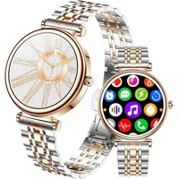 TAYSHILEY Damen Smartwatch 1.27 Zoll mit Anruffunktion Fitness Tracker Herzfrequenz Schlafmonitor IP67 wasserdicht für Android iOS - Bunt