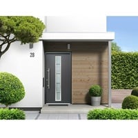 Splendoor Haustür Thermodoor PLUS SP70A  (100 x 210 cm, DIN Anschlag: Links, Anthrazitgrau Feinstruktur)