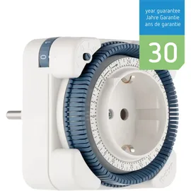 Theben Timer 26 Steckdosen-Zeitschaltuhr analog innen, Tagesprogramm, 400 W LED, 15 Min...